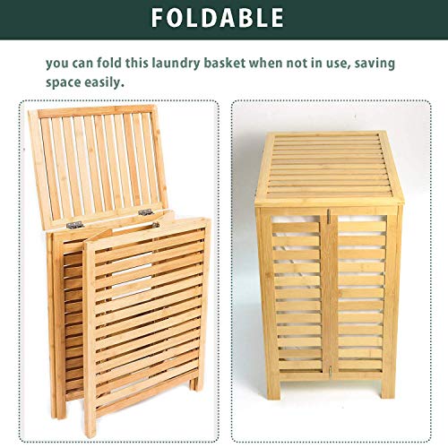 tonchean-Folding-Bamboo-Hamper-with-Lid-Natural-Bamboo-Laundry-Hamper-Basket-Removable-Space-Saving-Storage-Basket-with-Machine-Washable-Cotton-Canvas-Liner-Cut-Out-Handles