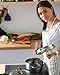 10 Piece Silicone Cooking Utensils Set with Stainless Steel handles By Chef Essential