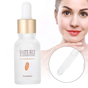 Amazon Com Facial Serum Essence White Rice Skin Care Deep Moisturizing High Hydrating Skin Nourish Face Dark Spot Correction Anti Aging Firming Smooth Skin 15ml Beauty
