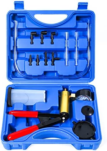 Yonligonju Brake Bleeder Kit with Hand Vacuum Pump with Gauge Adapters