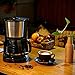 Aicok 10-Cup Thermal Coffeemaker, Drip Coffee Maker with Permanent Coffee Filter, Glass Coffee Pot, Stainless Steel, Black