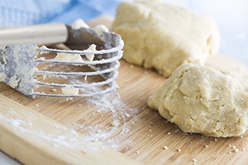 Mrs. Anderson's Baking 45752 Pastry Cutter and Dough Blender, 5-Blade, Stainless Steel
