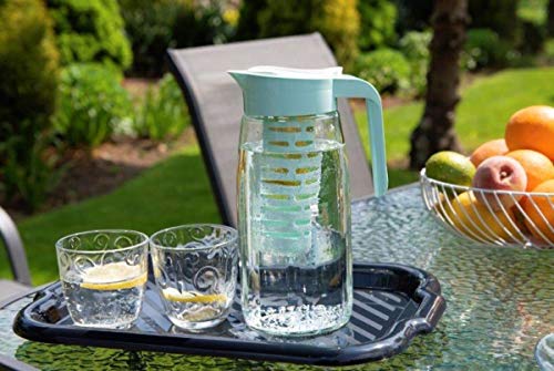 KADAX Trinkgläser, 6er Set, Wassergläser, Saftgläser aus Glas, Gläser für Wasser, Drink, Saft, Party, Garten… – Bild 5