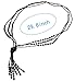 1920’s Flapper Gatsby Necklace Long Black Multitier Tassel Beads Pendant Art Deco Jewelry