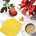 Chengu 1000 Pieces Chocolate Candy Wrappers Aluminium Foil Wrapping Papers for Chocolate Candy Packaging and Decoration, 3.15 x 3.15 Inches (Gold)