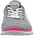 Skechers Performance Womens Go Fit-TR Walking Shoe, Gray/Hot Pink, 9 M US