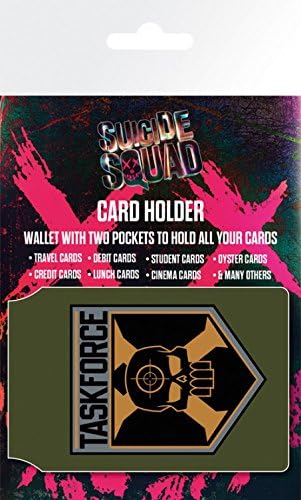 1art1 Escuadron Suicida Task Force X Logo Craneo Tarjeteros Para Tarjetas De Credito 10 X 7cm Amazon Es Hogar