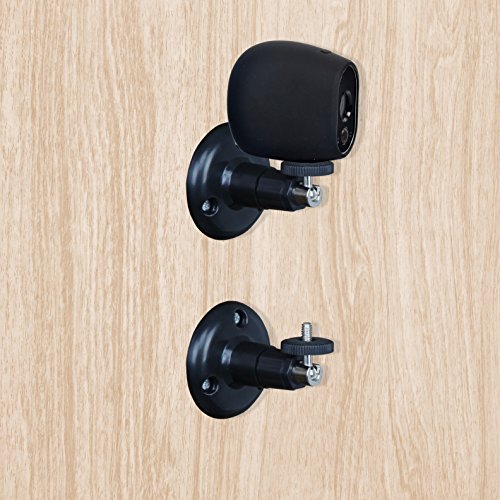 Aitee Security Wall Mount Adjustable Mount Bracket Indoor/Outdoor Mount for Arlo Arlo Pro 2 Arlo Pro Camera (Black) - Thumbnail 3