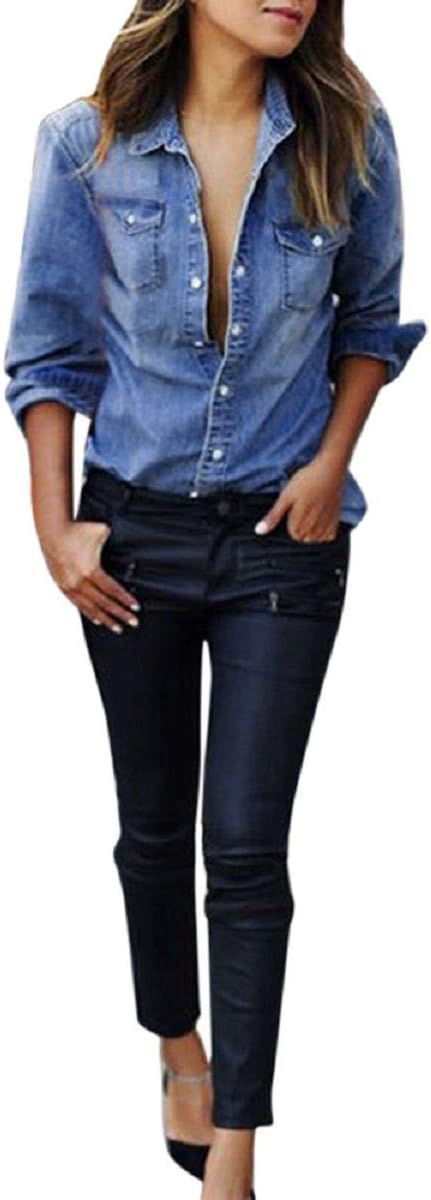 amazon ladies jeans tops