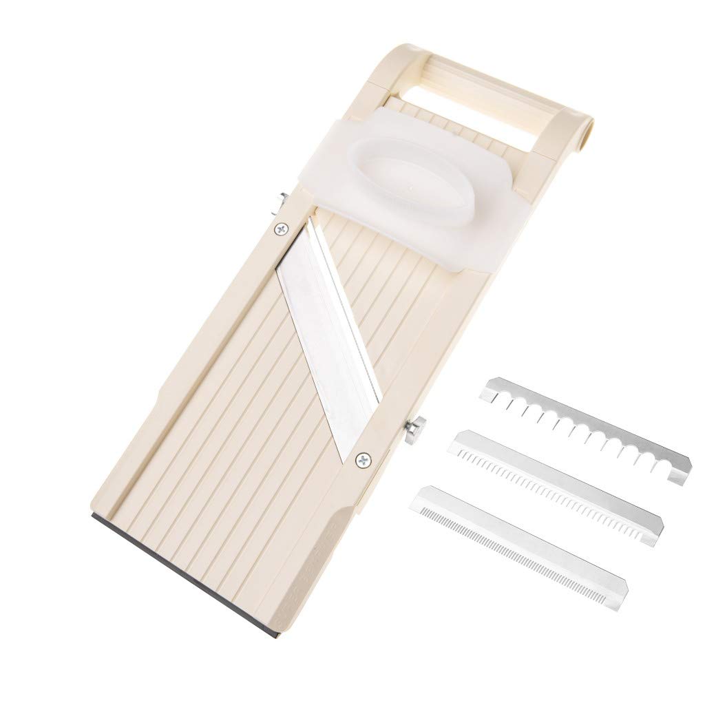 Benriner Bn95B Mandoline Super Slicer With With 4 Japanese Stainless