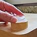 Glass Table Top Bumpers - 16 Pack - Thin Clear Bumper Pads - 1.23 Inch Round Rubber Self Adhesive - Glass Table Top Anti Slip Pads