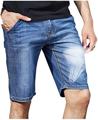 Spring and summer Slim thin straight denim shorts (fixed price)