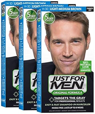 Just For Men Original Formula Men S Hair Color Light Medium Brown