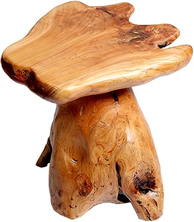 Organizedlife Wooden Stool - Unique Solid Cedar, Multipurpose Use