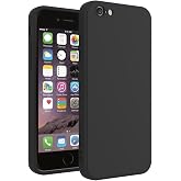WOGROO for iPhone 6S Case Black, Scratch Resistant with Soft Touch, Slim Thin Phone Cover for iPhone 6 4.7 inch