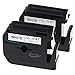 Anycolor Compatible Label Tape Replacement for Brother M Tape M231 Work with P Touch Label Maker PT-90 PT-M95 PT-70BM PT-70 PT-65 PT-85 PT-45, Black on White, 0.47 Inch (12mm) x 26.2 Feet (8m), 2-Pack