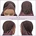 Morvally Fashion Purple Glueless Lace Front Wigs Free Part Natural Long Straight Wavy Hair Heat Resistant Synthetic Replacement Wig for Women