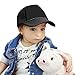 DALIX Baby Girls Boys Toddler Cap Trucker Hat Caps Childrens Infant Kids Hats (Black)