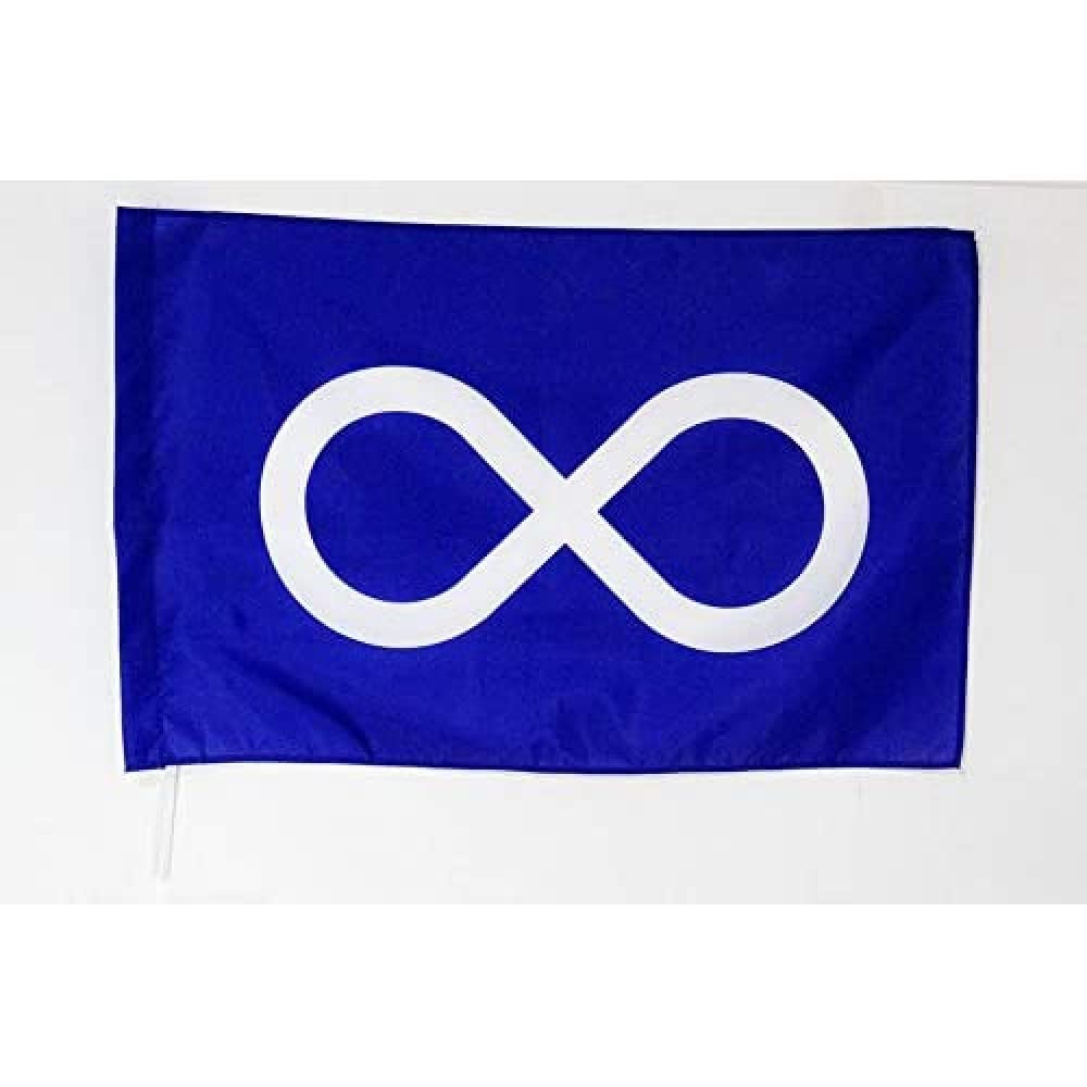 AZ FLAG - Metis people of Saskatchewan and Québec Flag - 2x3 Ft - metis Banner with Sleeve - 100% Polyester - Fade Resistant - Vivid Colors - 2' x 3' Feet - 90x60 Cm