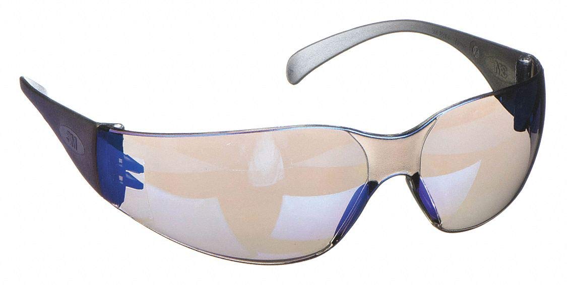 scratched mirrored sunglasses