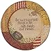 Your Hearts Delight Bird Nest Wooden Plate, 11-3/8-Inch