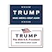 Vote Trump 3x5-Feet The 45th U.S. President Make America Great Again Commemorative Trump Flag (2 Pack)
