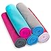 VENTURE 4TH Microfiber Travel Towel - Toalla Microfibra para Secado Rapido: Quick Dry Towels for Home, Sports and Outdoors - Fast Drying and Lightweight (Gray-Blue Extra Large)