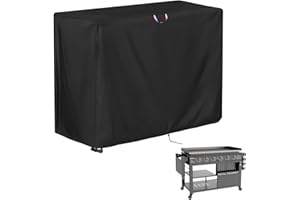 Agustone 48 Inch Grill Cover for Blackstone Griddle, Outdoor Waterproof Covers for Flat Top Grill, Patio Propane Gas Griddle Cover - 48" L x 26" W x 36" H
