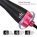 Hot Air Brush,Hair Dryer Brush, One Step Hair Dryer & Volumizer, Styler for Straightening, Curling, Salon Negative Ion Ceramic Electric Blow Dryer Rotating Straightener Curl Brushthumb 3