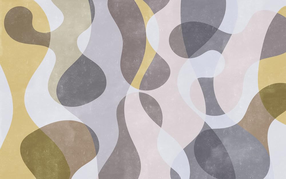 Komar Non-Woven Photo Wallpaper - Flux Meditation - Size 400 x 250 cm - Wallpaper, Wall Decoration, Living Room, Bedroom, Office