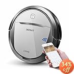 ECOVACS DEEBOT M80 Pro Robotic Vacuum Cleaner with Mop and Water Tank, for Hard Floor, Low-pile Carpet, APP Control, Wi-Fi Connected