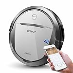 ECOVACS DEEBOT M80 Pro Robotic Vacuum Cleaner with Mop and Water Tank, for Hard Floor, Low-pile Carpet, APP Control, Wi-Fi Connected