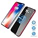Qi Wireless Portable Charger, Hokonui 10000mAh Charging Power Bank with LED Digital Display External Battery Pack 2 in 1 Compatible with iPhone X, 8, 8 Plus, iPad, Samsung Galaxy S8, S8 Plus