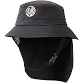 Rip Curl Mens UPF 50+ Quick Dry Surf Hat with Removable Neck Flap