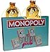 MONOPOLY The Golden Girls Board Game _ Bonus 2 Gold Metallic Cloth Drawstring Pouches _ Bundled Items