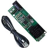 DSD TECH 12V Bluetooth Relay Module for Remote Control Switch Compatible with iPhone and Android 4.3