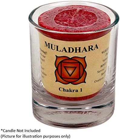 Set of 6 Clear Glass Holders for Votive Candles, Multicolor, 16.5 x 11.5 x 7 cm - Image 4