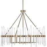 Uttermost 21389 Crystal Stick - 8 Light Chandelier-31.25 Inches Tall and 38.75 Inches Wide