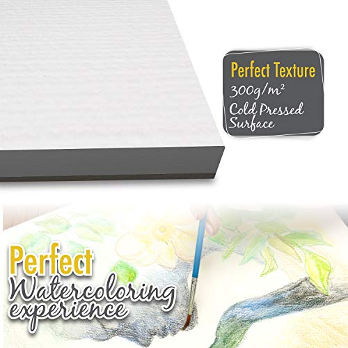 2 Zenacolor+Watercolour+Paper+Pad+Painting