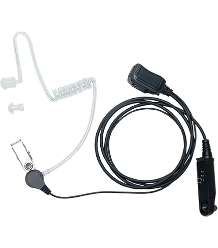 Headset Für Baofeng Funkgeräte - Mit PTT, Mikrofon, Akustikschlauch