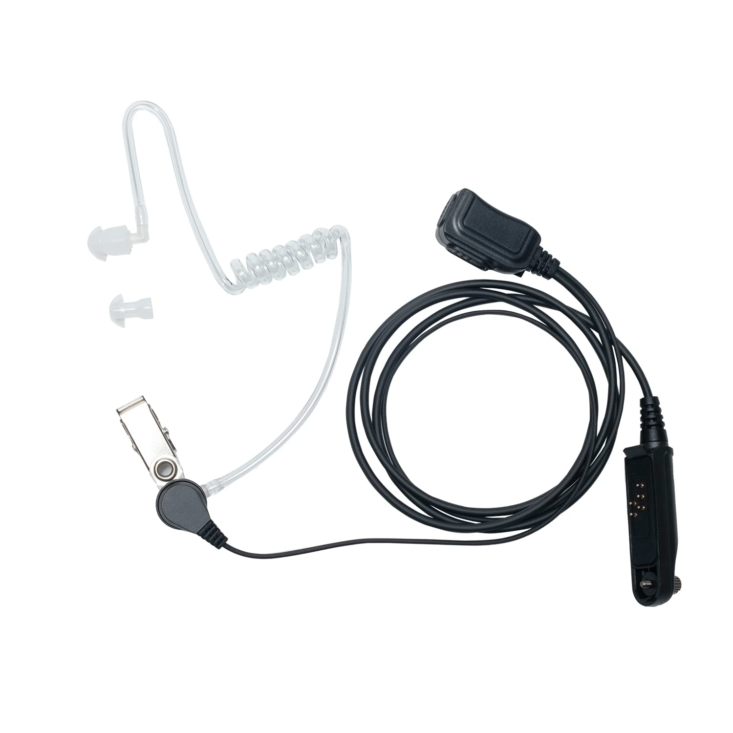 Photo 1 of HEOPBIRD UV-9R Earpiece Headset for Baofeng UV-9RPlus UV-XR UV-5S BF-9700 BF-A58 GT-3WP Two Way Radio Walkie Talkie with Covert Acoustic Tube Earphone and Ptt Mic (1 Pack)