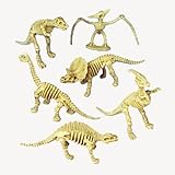 Just4fun 2 Dozen (24) Dinosaur Skeleton Figures - 3.5