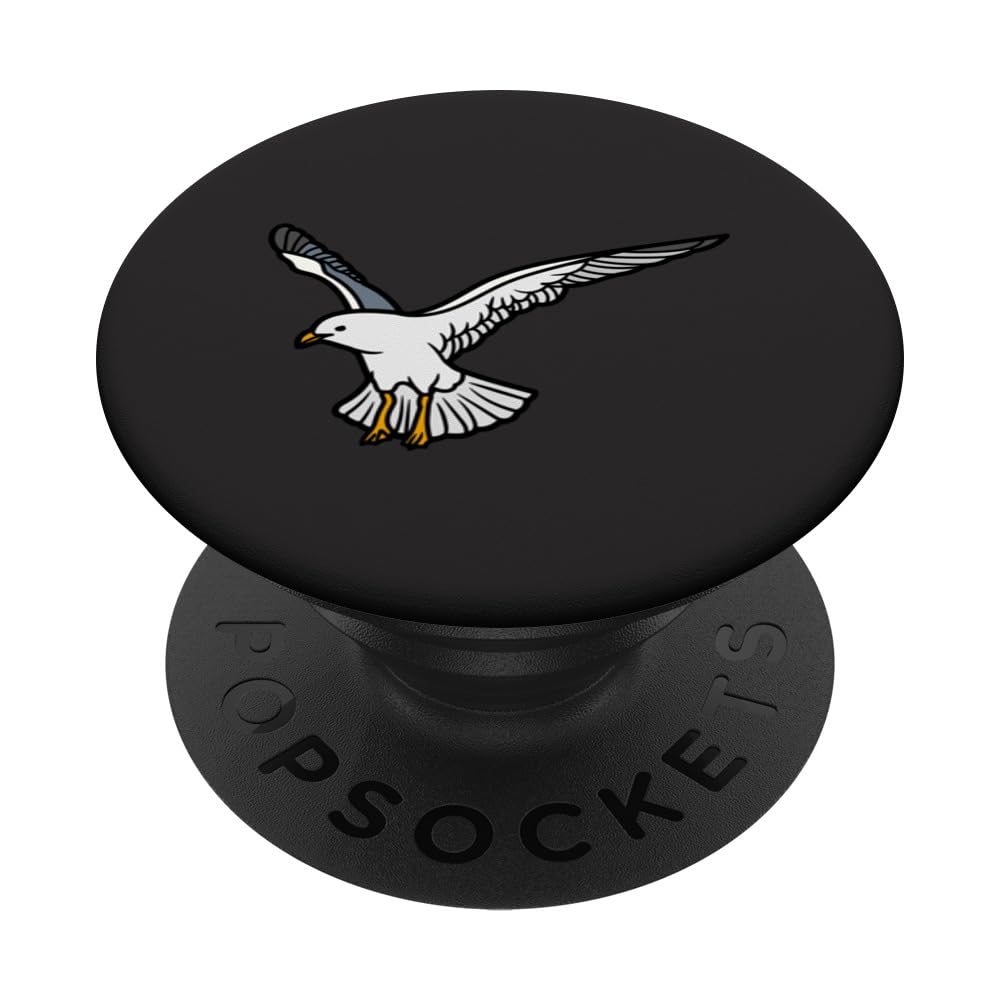 Ring-Billed Gull PopSockets Swappable PopGrip