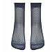 iiniim Men's 3 Pairs Sheer Ultra thin Breathable Silk Summer Dress Socks Crew Socks Charcoal Grey (Mid-Calf) One Size
