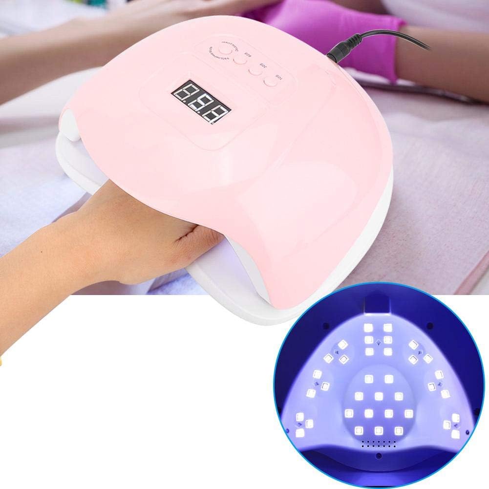 UV LED Nail Lamp, 120W Professional LED UV Gel Nail Polish Dryer Lamp with 4 Timer Setting Fashion Nail Curing Machine(2#)