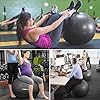 TOPLUS-Exercise-Ball-Gym-Ball-Supports-2200lbs-Yoga-Ball-Anti-Burst-Extra-Thick-Swiss-Ball-with-Quick-Pump-Birthing-Ball-for-Yoga-Pilates-Fitness-Pregnancy-Labour TOPLUS Exercise Ball, Gym Ball Supports 2200lbs Yoga Ball Anti-Burst & Extra Thick, Swiss Ball with Quick Pump Birthing…