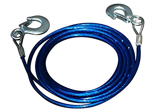 AHG Towing Rope Chain Cable - Heavy Duty Steel - 13 Feet Long, .31 Inch Thick - Keep on hand for Cars, Boats or Any Tow Emergency - Thumbnail 4