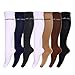 Compression Socks for Men & Women For Running Exercise Athletics Fitness Training Helps Shin Splints Travel Flights Varicose Veins & Pregnancy Promotes Circulation Recovery (X-Large, Assorted)