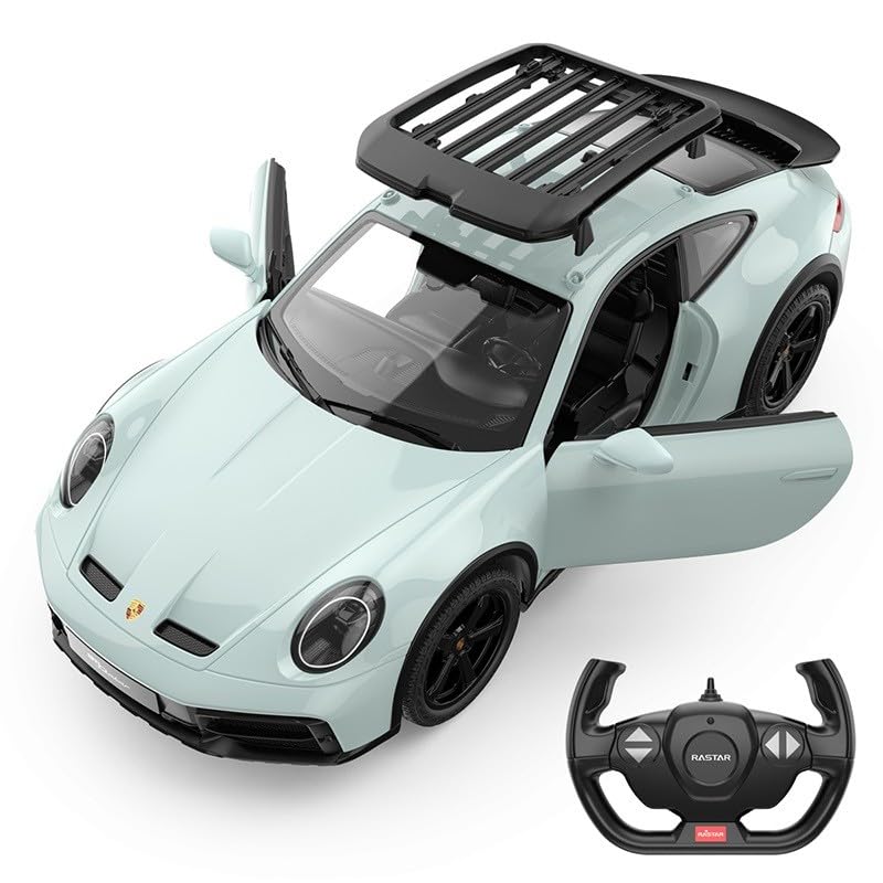 Porsche 911 Dakar 1:14 Scale Remote Control Car – Standard Version in Shade Green, Off-Road RC Model, Officially Licensed