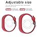 Mosstek Bands Compatible with Garmin Vivofit 3/jr/jr 2, Soft Silicone Replacement Sport Wristbands for Kids Girls Boys Women Men Small Large